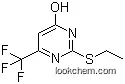 Molecular Structure of 657-58-9 (2-Ethylthio-4-hydroxy-6-trifluoromethylpyrimidine)